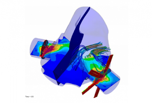 Respirator Mask for Emergency Responders CFD Transient Air Flow Modeling - Predictive Engineering CFD Consulting Services