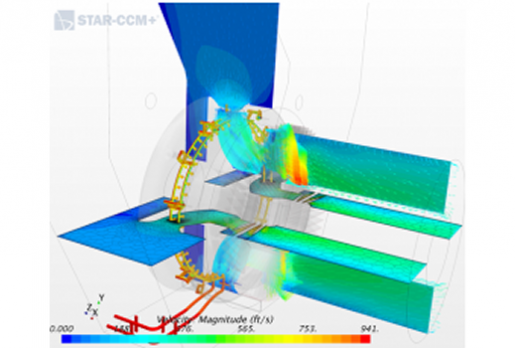 STAR CCM+ Flow Analysis of Wet Compression System for Gas Turbine