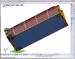 School bus seat analysis using LS-DYNA