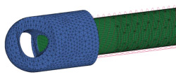 Feman and NX Nastran analysis of oil drilling winch