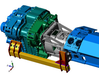 Industrial Transmission / Femap and  NX Nastran