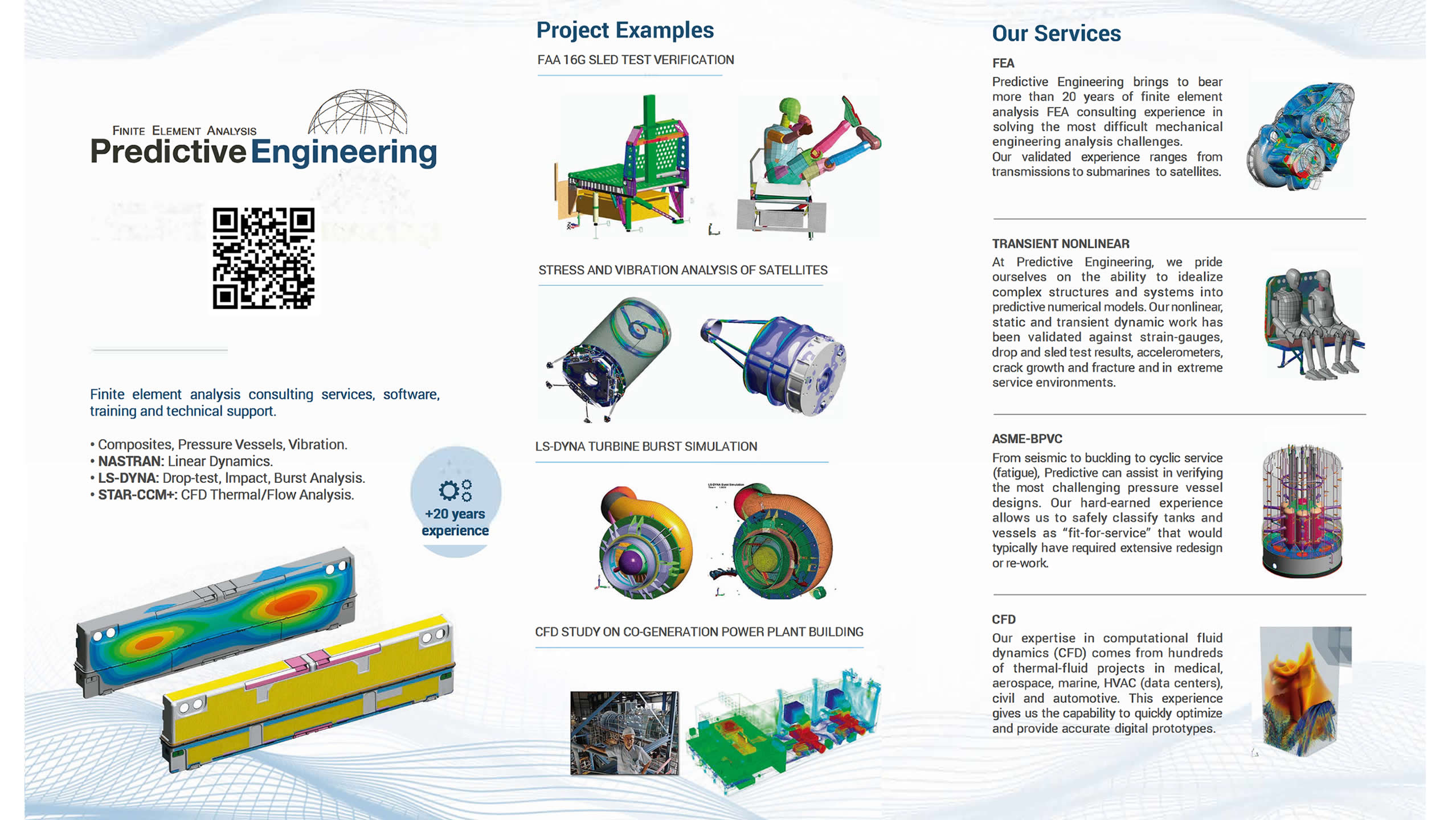 Predictive Engineering FEA - CFD - ASME - LSDYNA -Let Us Solve What Others Can’t