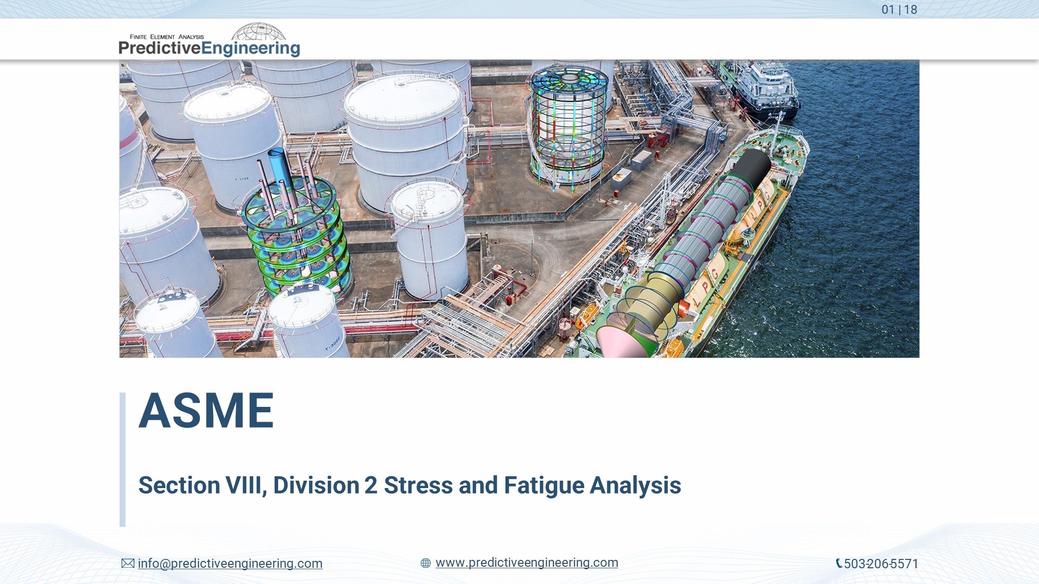 Pressure Vessel Consulting - Fatigue Analysis Services