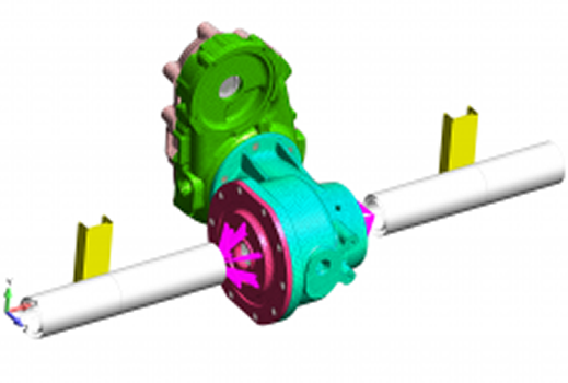 FEA Consulting Services: Transmissions, Gearboxes and Drive Train Components