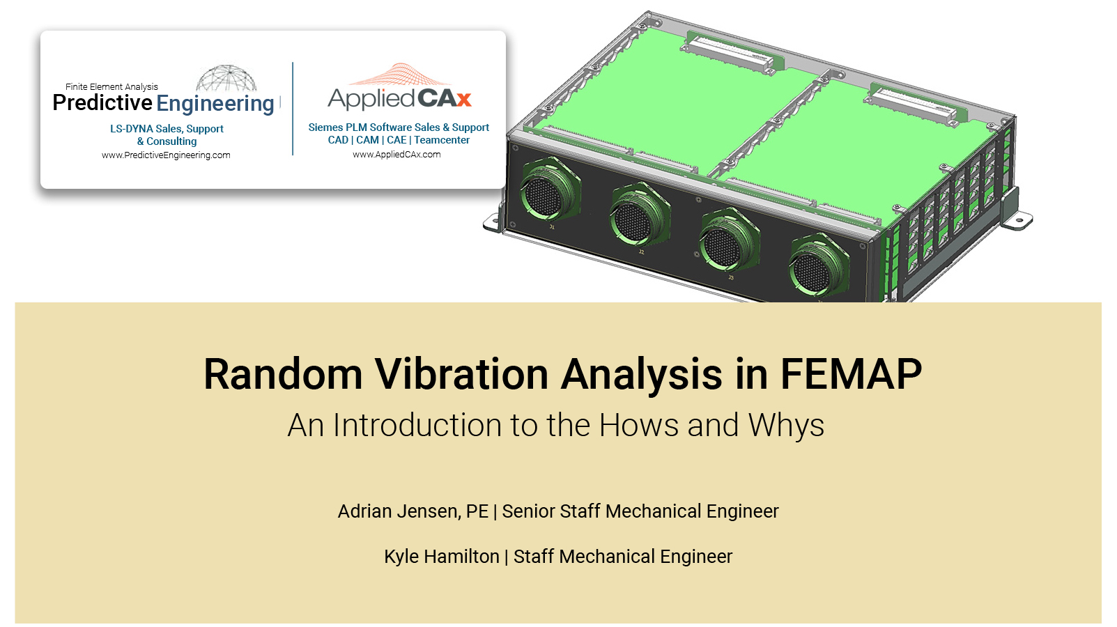 Random Vibration Analysis in FEMAP