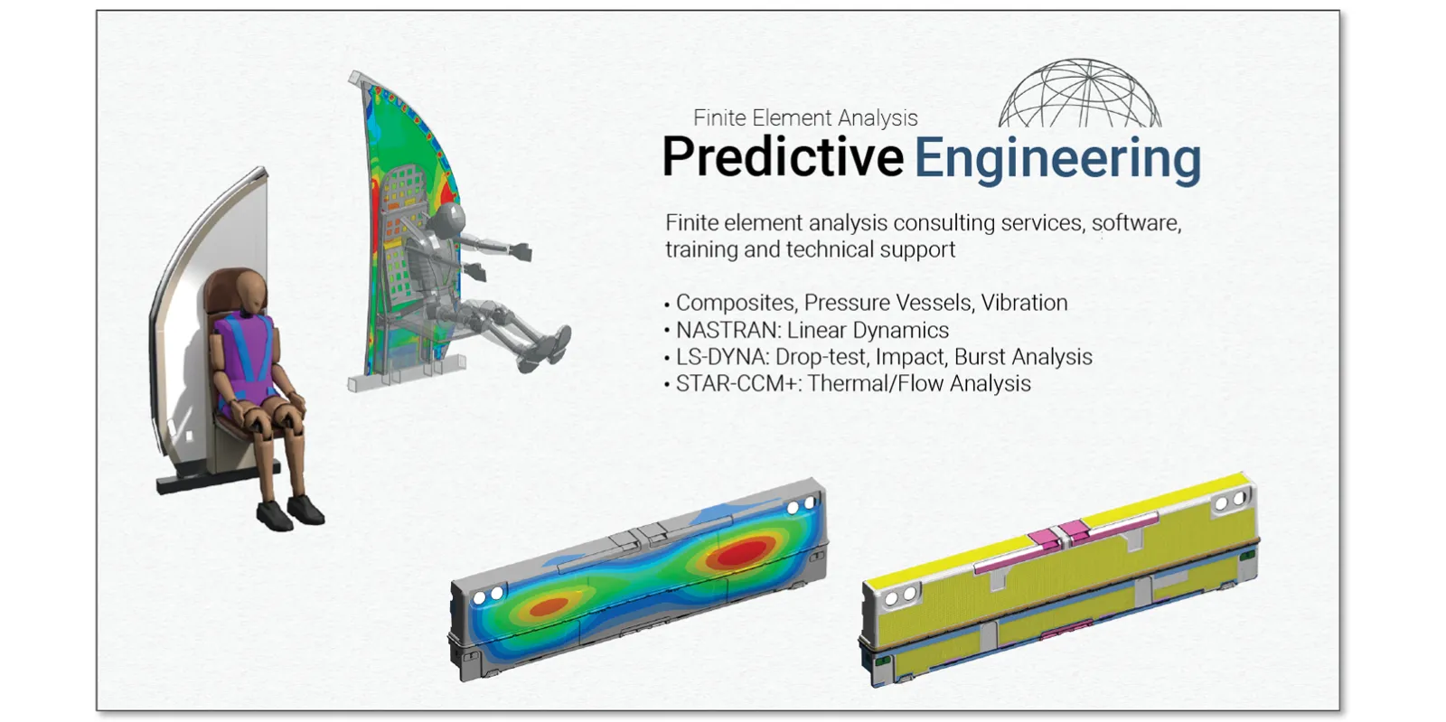 Predictive Engineering FEA and CFD Engineering Services